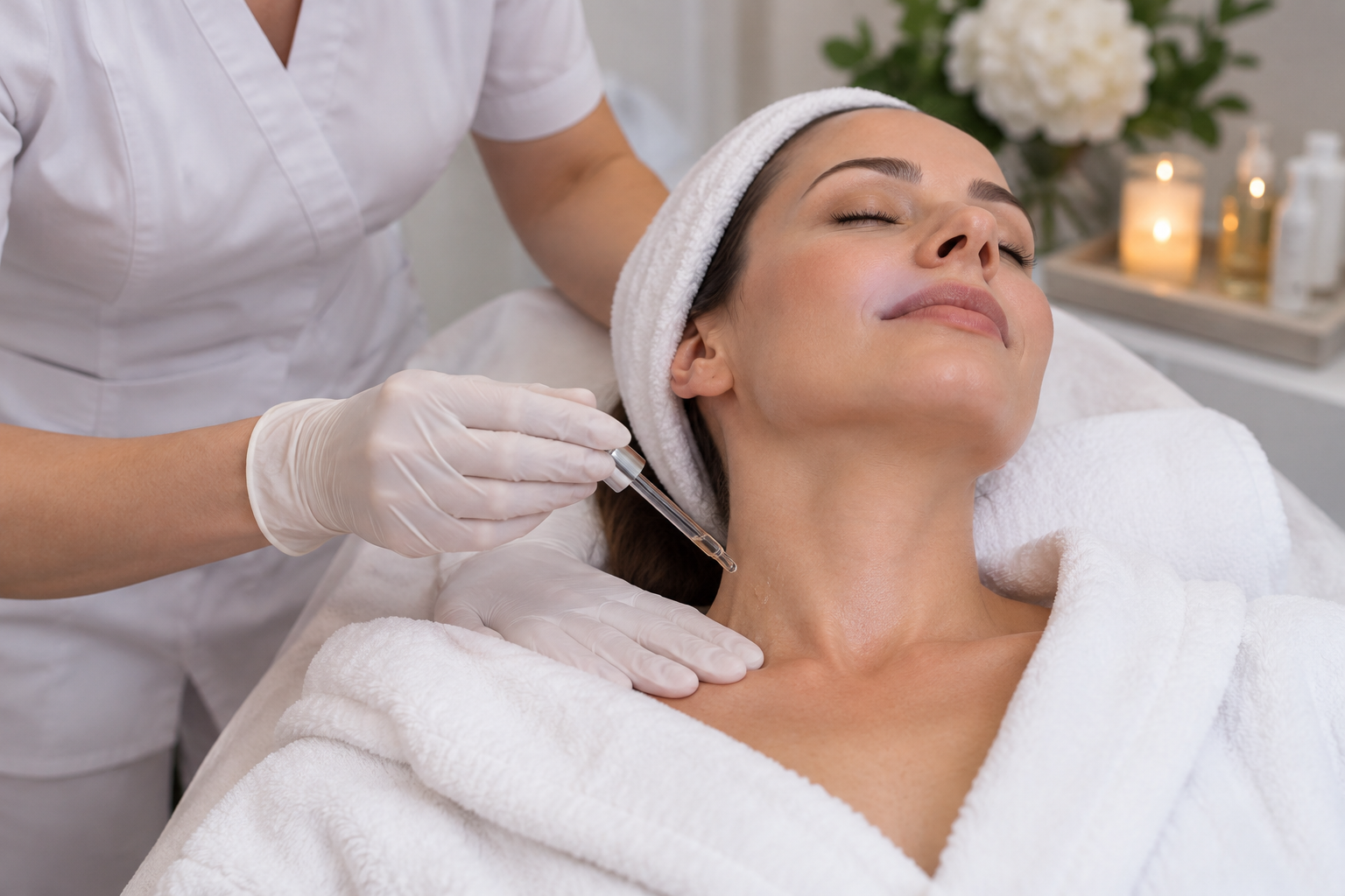 Neck and decollete treatment